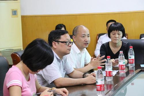 广州市人力资源市场服务中心组团来我校开展校企对接交流活动